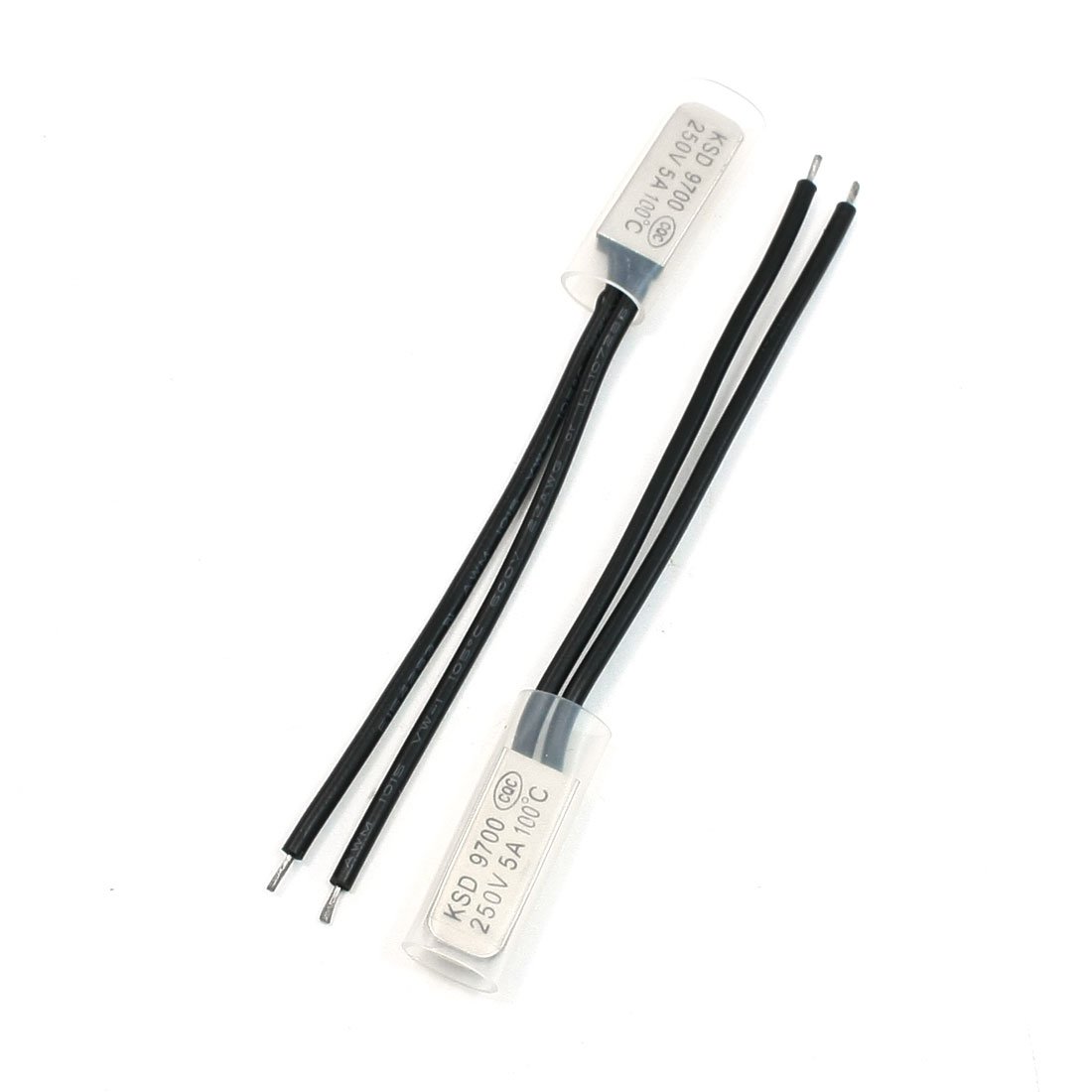 250V 5Amp NC. 100C Bimetal Thermostat Temperature Sensor Control Switch