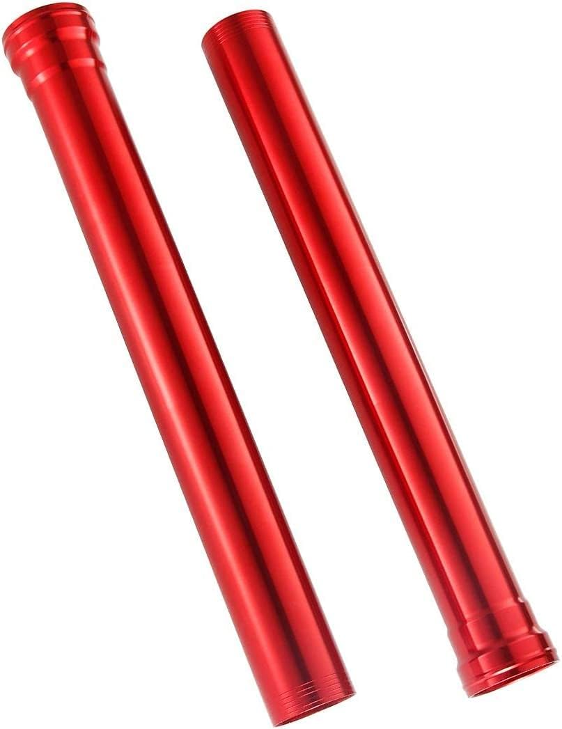 Outer Fork Tubes Bar for Yamaha YZF R1 2009-2014 Front Shock Pipes Red 2010 2011 2012 2013 OEM 14B-23106-00-00