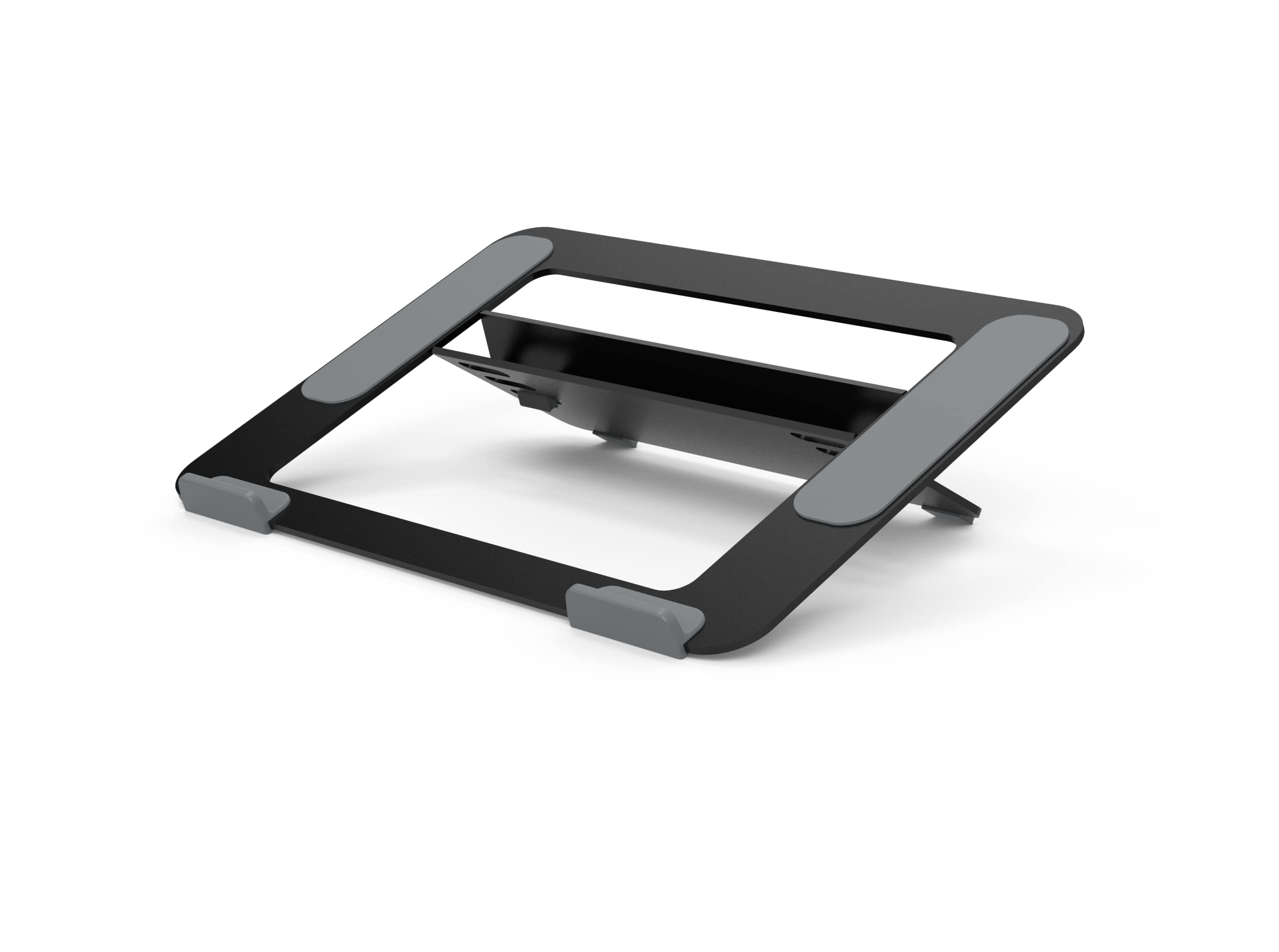 Aula F61 Laptop Cooling Stand, 3 Height Adjustment Aluminum Alloy Silicone Non-Slip Stable and Foldable Pads for Convenience | Compatible with All Laptops, Tablets, MacBook - Black (B0BBM4H841) Amazon Price History, Amazon Price Tracker
