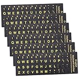 Autocollants pour clavier d'ordinateur portable : les autocollants pour clavier peuvent constituer un moyen de à jour les de lettres usées de votre clavier et de donner un look, autocollants universels pour clavier anglais