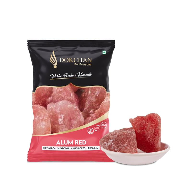 See full amazon price history chart for DOKCHAN Phitkari Red Stone | Fitkari Red Crystals | Potassium Alum | Fitkari for Skin Tightening and Glowing Skin Vastu, Shaving, Teeth, Water, Purification (Red Alum Stone, 200gm) DOKCHAN Phitkari Red Stone | Fitkari Red Crystals | Potassium Alum | Fitkari for Skin Tightening and Glowing Skin Vastu, Shaving, Teeth, Water, Purification (Red Alum Stone, 200gm) (B0CZHQDP83) Amazon Price History, Amazon Price Tracker