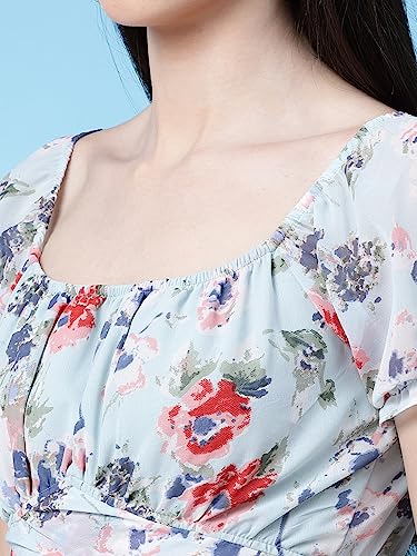 Image of OOMPH! Women's Floral Relaxed Fit Top