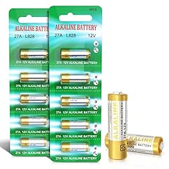 27a 12v Batterie Alcaline V27A LR27A MN27 L828 A27 12V Batteria per Telecomando Garage, 10 pezzi