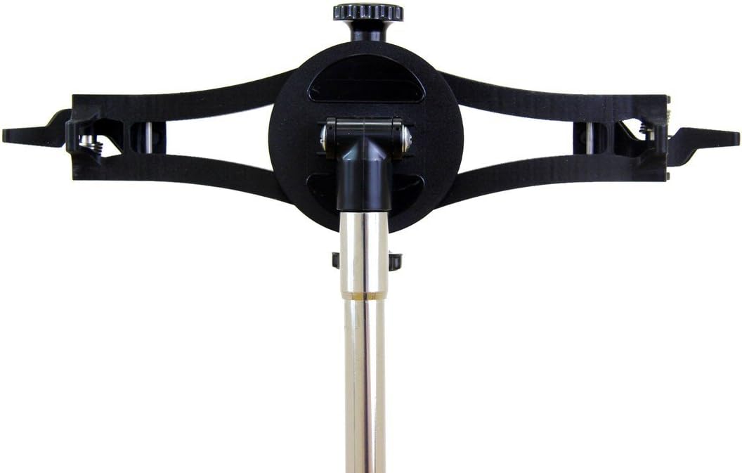 AirTurn Manos Universal Tablet and Phone Holder with Side Mount Clamp (Microphone and Mic Stand Not Included)