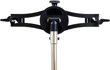 AirTurn Manos Universal Tablet and Phone Holder with Side Mount Clamp (Microphone and Mic Stand Not Included)