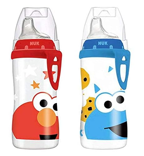 NUK Sesame Street - Vaso activo paquete de 2