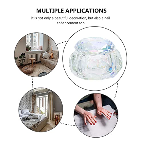 Beavorty 1pc Vaso de Cristal para Arte de Uñas miniatura 4