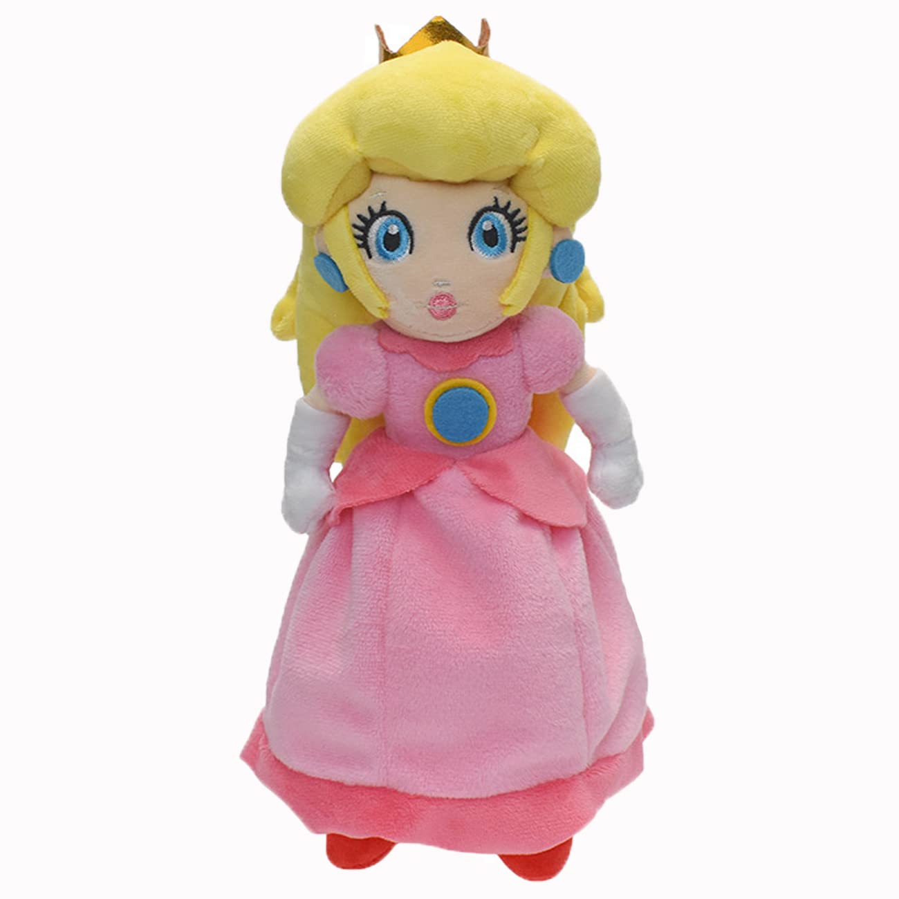 Generic2023 New Pink Peach Princess Plush Toy 12-inch Princess Stuffed Toy All-Star Series Soft and Cute Plush for All Fans Gifts