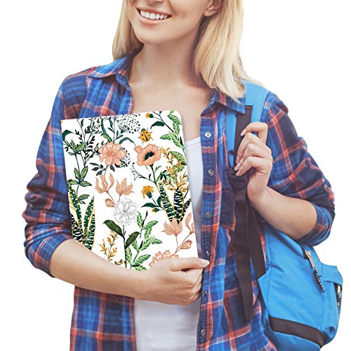 Image of 3 Ring Binder 1 Inch Ring, Fashion Design Binder for School, Home, Students, Women, Cute Custom Pattern with Hold Letter Size Interior Pockets,Flowers