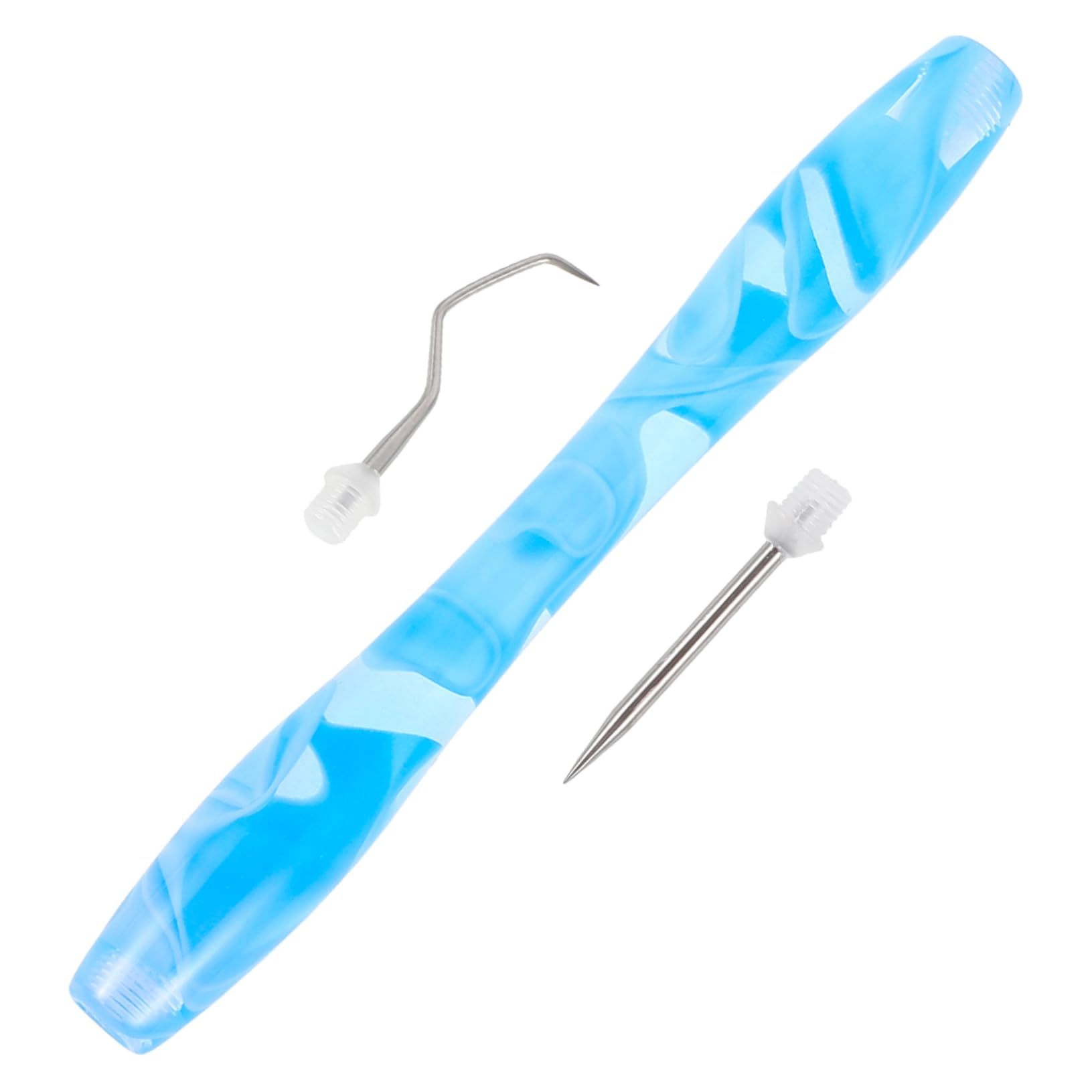 NUOBESTY 5 Ensembles Couteau de désherbage Outil de désherbage kit d'outils de désherbage de vinyle sculpture désherbeur de vinyle kit de désherbage de précision Plastique Sky-blue
