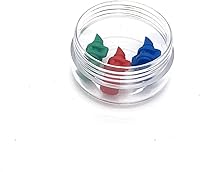 Vista 5 de 30 Pcs Sample Containers, 10 Gram Mini Sample Jars for Cosmetic, Eye shadow, Multi color Lid