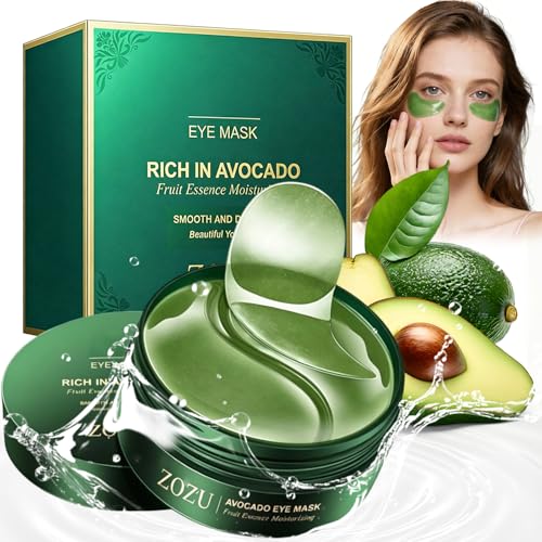 Avocado Patch Occhi 28 Paia | Collagene Idratante, Maschera Contorno