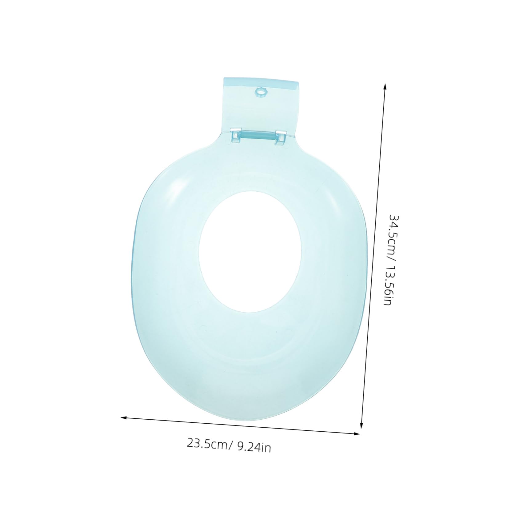 KONTONTY Bath Sitz for Existing Toilet Vaginial Steaming Seat Cover Sitz Bath Basin for Postpartum Care