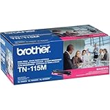 Brother TN-115M DCP-9040 9042 9045 HL-4040 4050 4070 MFC-9440 9450 9840 Toner Cartridge (Magenta) in Retail Packaging