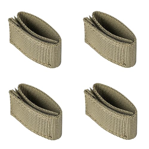 TACNEX Duty Belt Keepers w/Hook & Loop Closure for 1.25