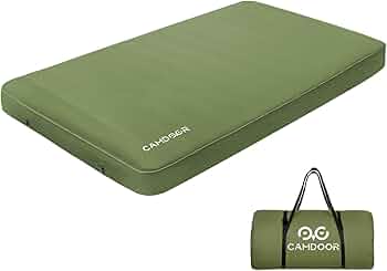 Amazon.co.jp: CAMDOOR キャンプ マット エアーマット ダブル 厚手