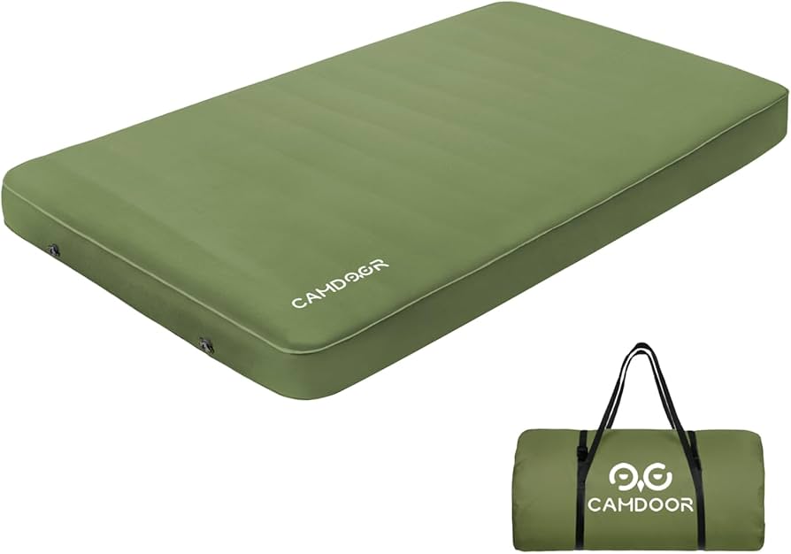 CAMDOOR キャンプ マット エアーマット ダブル 厚手 10cm Amazon.co.jp: CAMDOOR キャンプ マット エアーマット ダブル