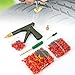 Tire Plugger, Tubeless Tire Gun Puncture Repair Kit, Tire Plug Gun, Mushroom Tire Plug Kit for Tyre Punctures and Flats on Cars, Motorcycles, ATV, Trucks & Tractors（24 * 10 * 14cm）