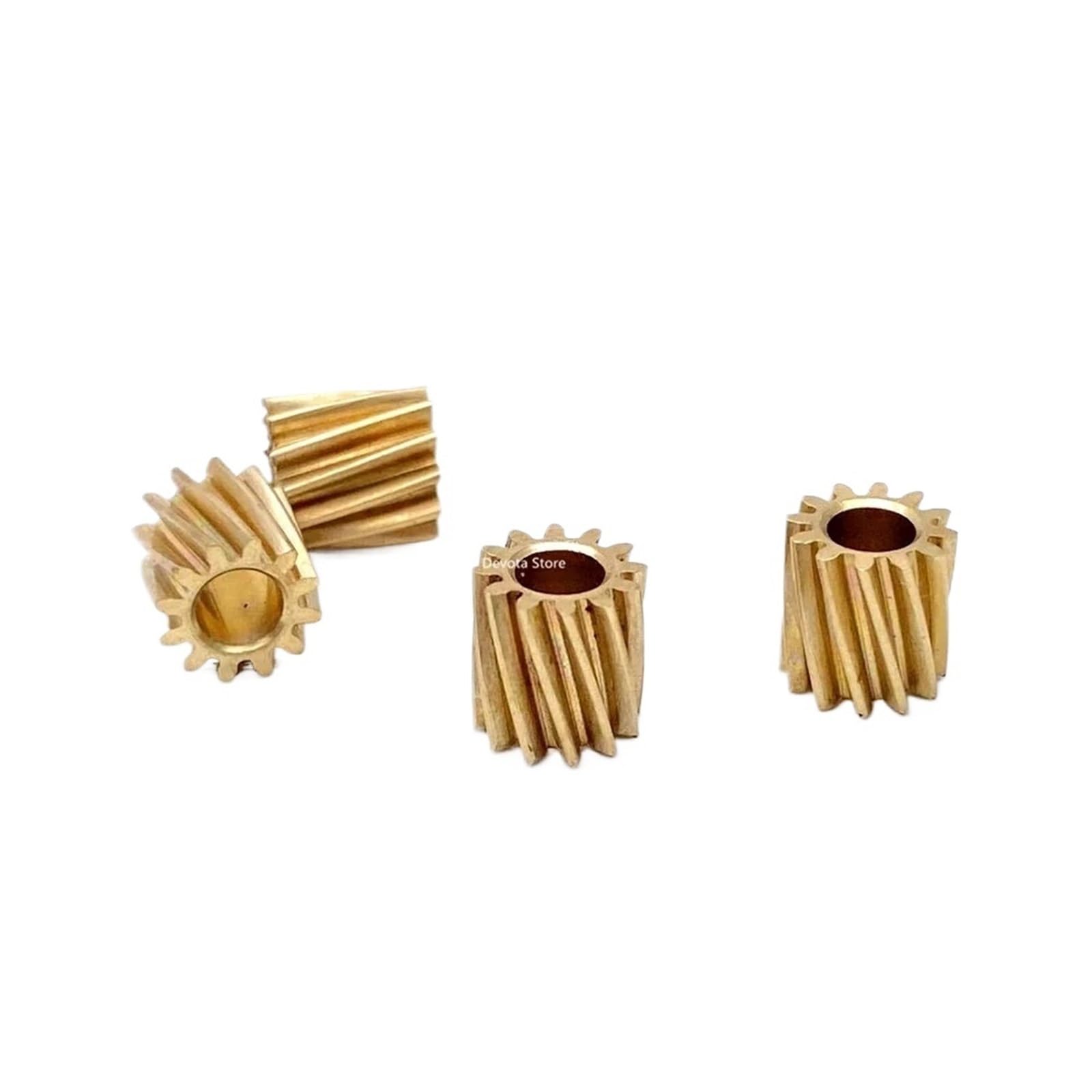 1 engrenage hélicoïdal en cuivre 0,4 m 12T 2,3 mm/3 mm (2,28 mm-2,3 mm)