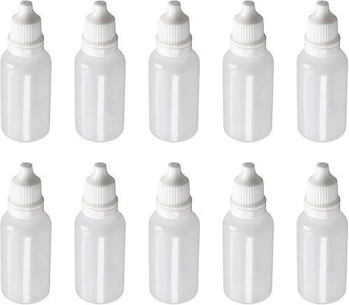 Othmro Botella con cuentagotas translĂşcidas de polietileno 03fl oz botella de boca pequeña botella vacĂa exprimible para ojos 10 unidades Othmro Botella con cuentagotas translĂşcidas de polietileno 03fl oz botella de boca pequeña botella vacĂa exprimible para ojos 10 unidades