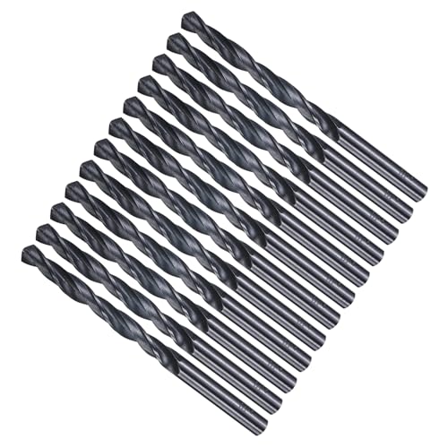 METALLIXITY Drill Bit (6mm) 4241 High-Speed Steel for Wood 12Pcs