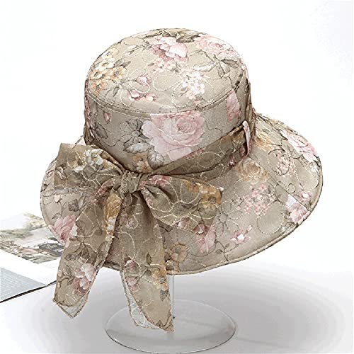 Chapeau de soleil grand bord pliable femme pour plage et vacances été