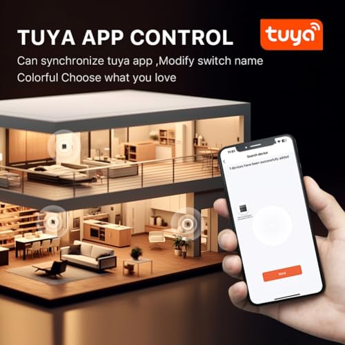 Interrupteur de scène intelligent Tuya Zigbee et commande 485