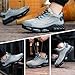 Hogent Steel Toe Shoes for Men Women Composite Toe Work Sneakers Indestructible Safety Tennis Shoes Lightweight Breathable Construction Sneakers Puncture Proof Air Cushion Ergonomic Design
