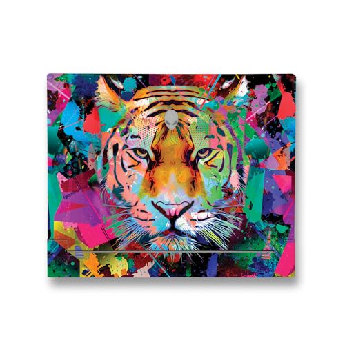 Image of MightySkins Skin Compatible with Alienware X14 R2 (2023) Full Wrap Kit - Neon Tiger | Protective, Durable, and Unique Vinyl Decal wrap Cover | Easy to Apply & Change Styles | Made in The USA