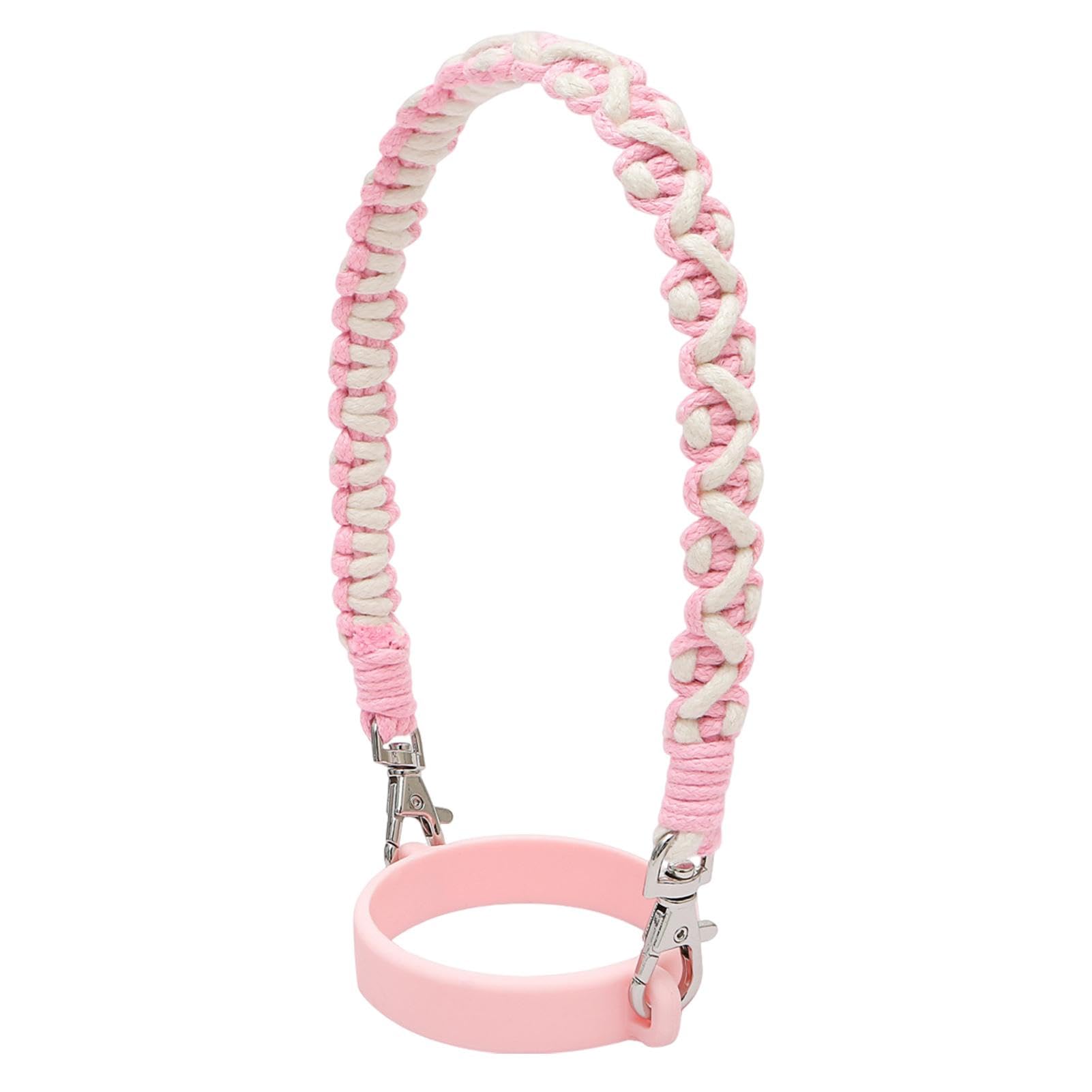 Bottle Holder Strap,Silicone Water Bottle Handle Water Bottle Carrier with Strap - Portable Coffee Mug Sling Water Bottle Lanyard for Travel Outing Gym
