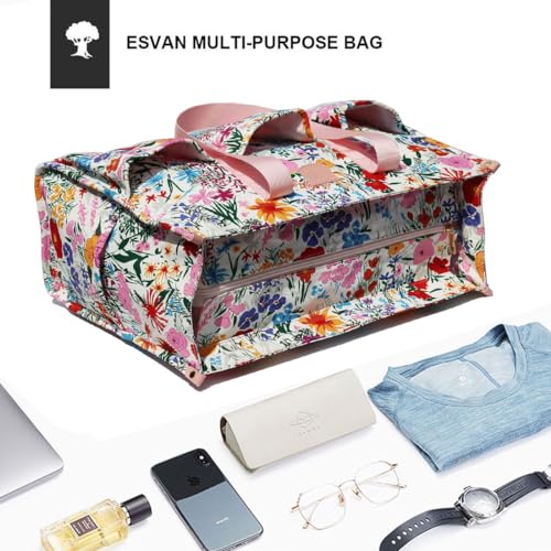 ESVAN Waterproof Zip Top Utility Tote