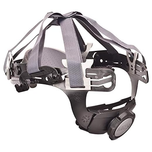 Msa Safety Sales, Llc Black NylonPlastic Fas-Trac III 6 Point Suspension, One Size Fits Most