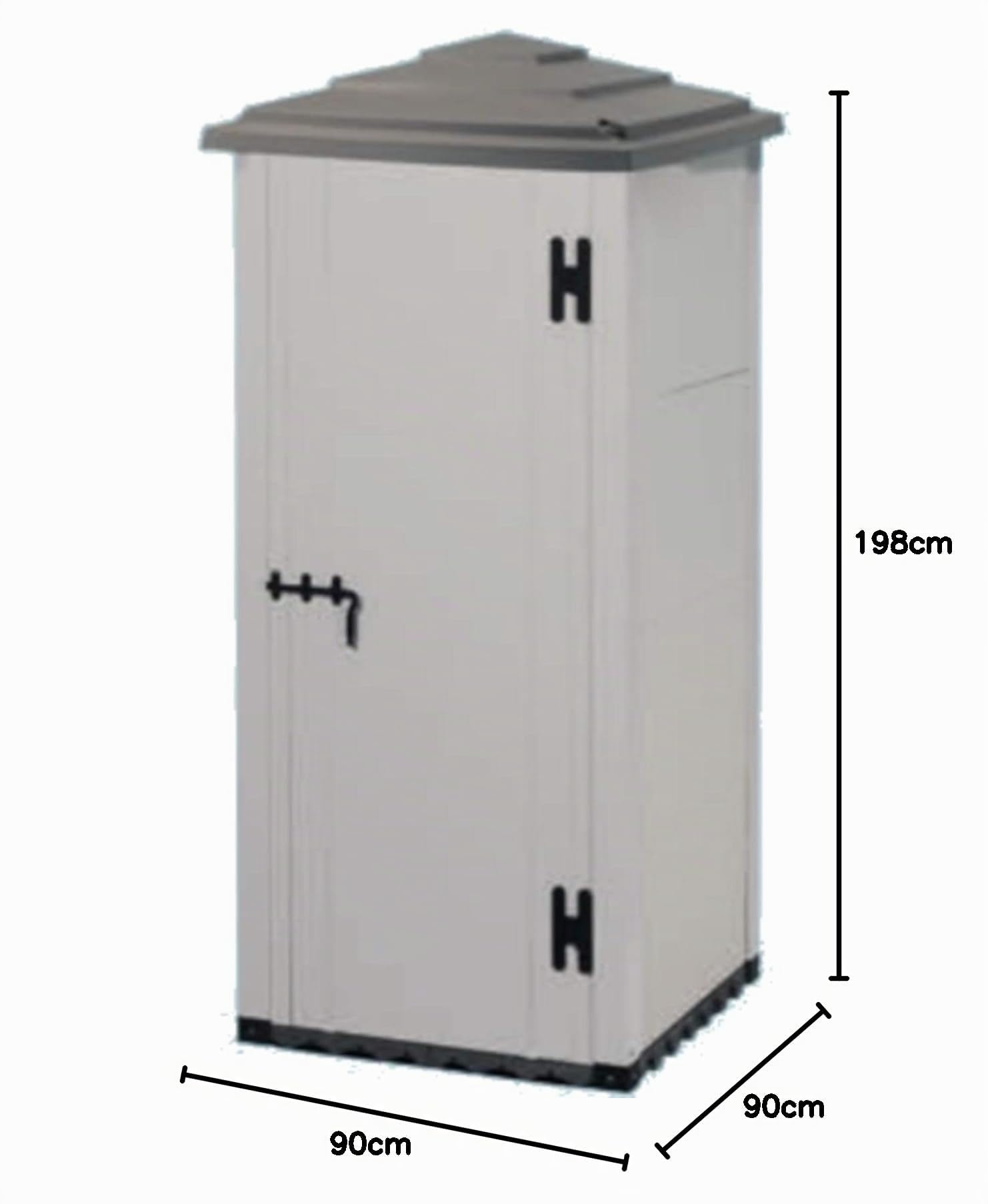 Garofalo - Casetta da Giardino - Urban 80 Pagoda - 90 x 90 x 198H