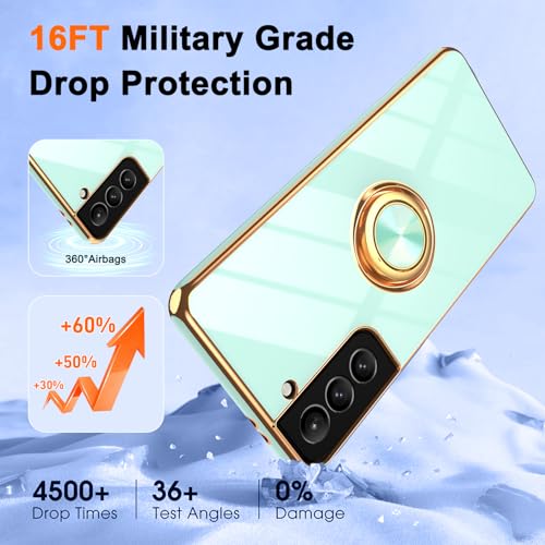 Coque Samsung S21 Plus pour éviter les rayures et chutes avec support bague - 6