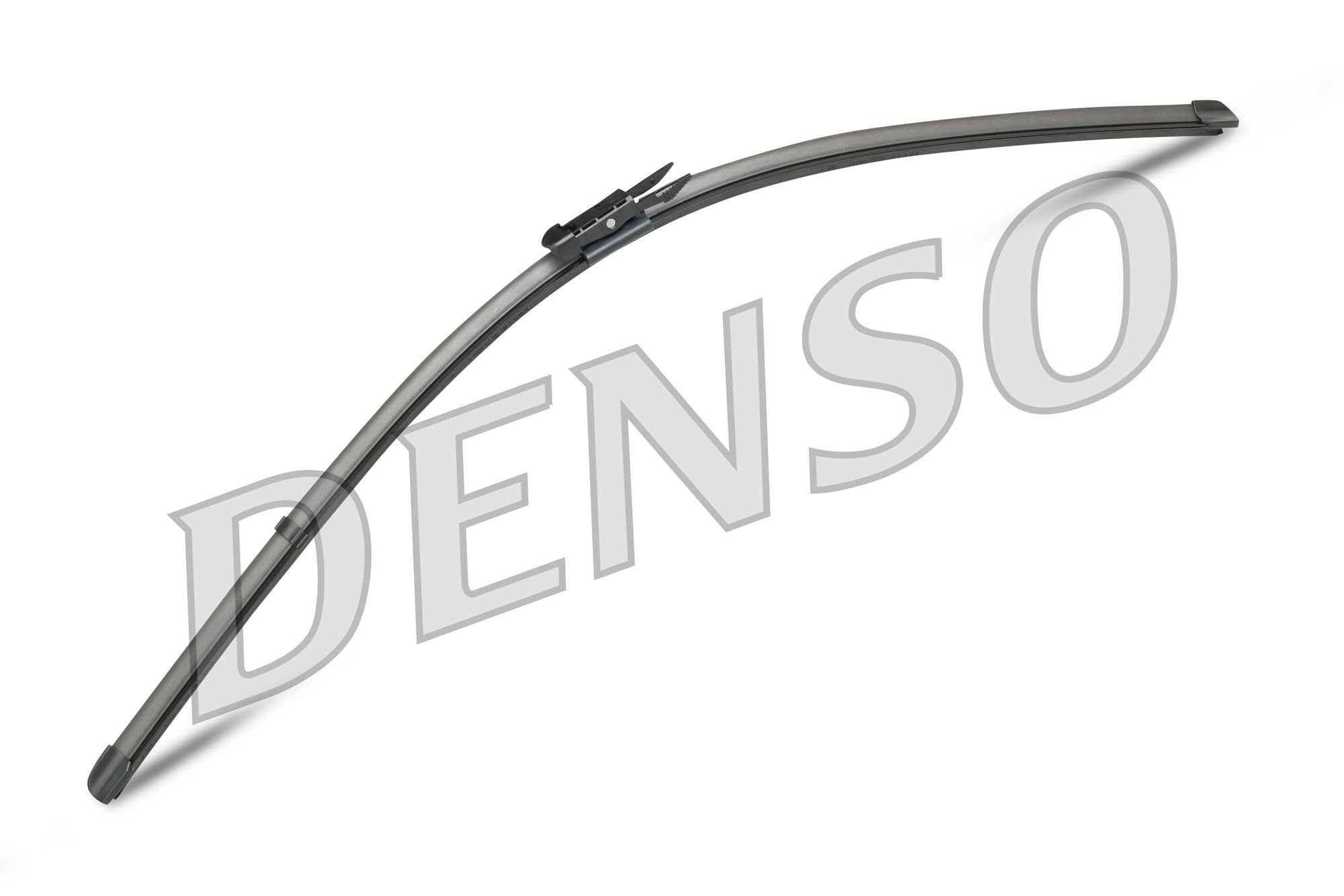DENSO Flat Front Window Wiper Blade DF121-700/600mm - Premium All Season Replacement Wipers - Pinch tab Arm - LHD/RHD