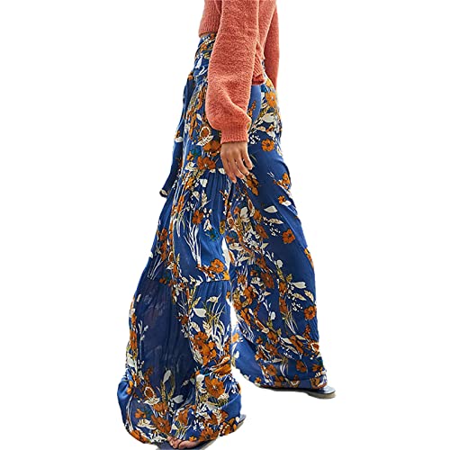 Citgeett FF90678QBT0DQ-9JXPH2 Women Floral Printed Pants thumb #4