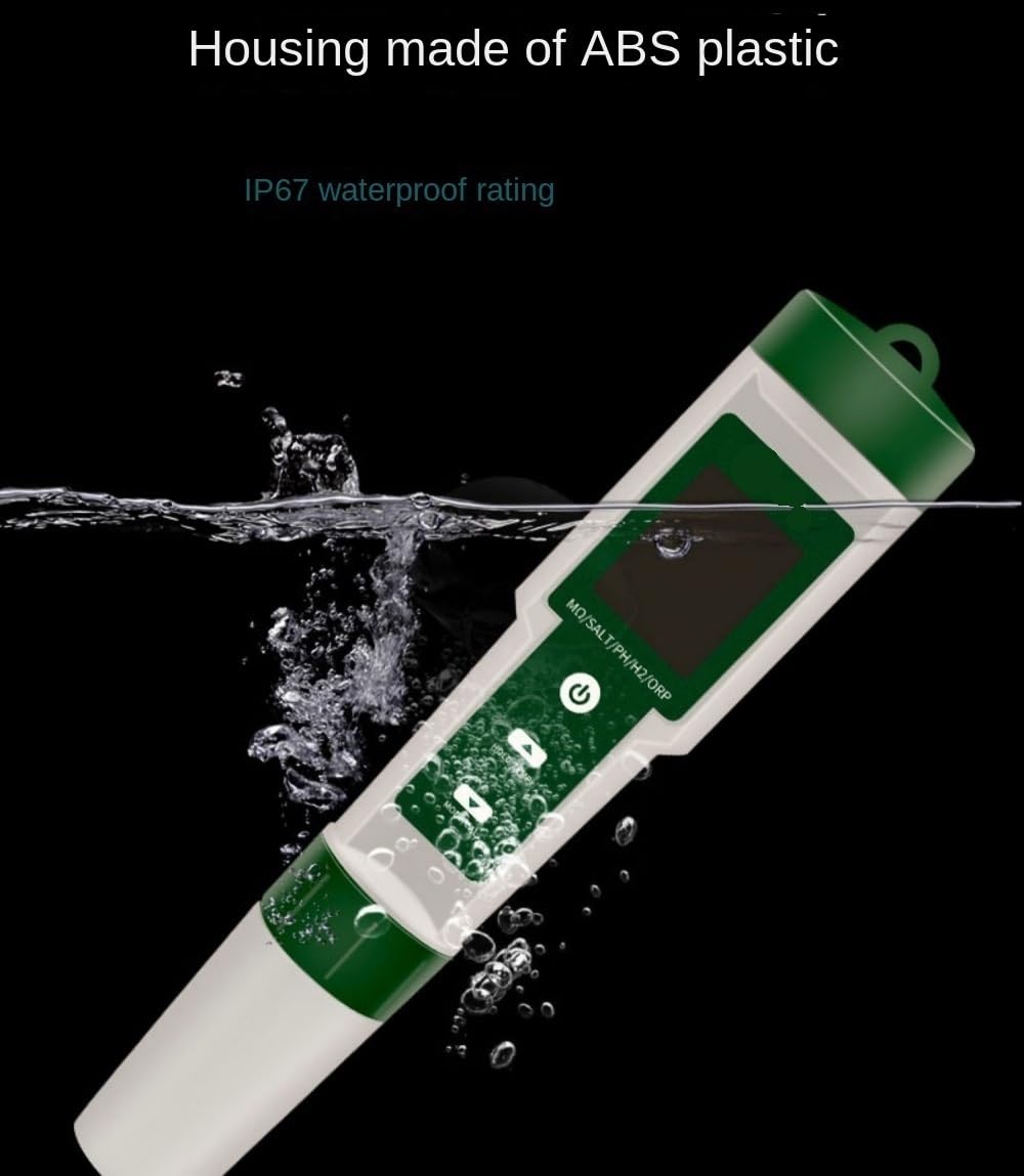 Pluma de Prueba de Calidad del Agua 10 en 1, probador de Agua con electrodo de Alta sensibilidad