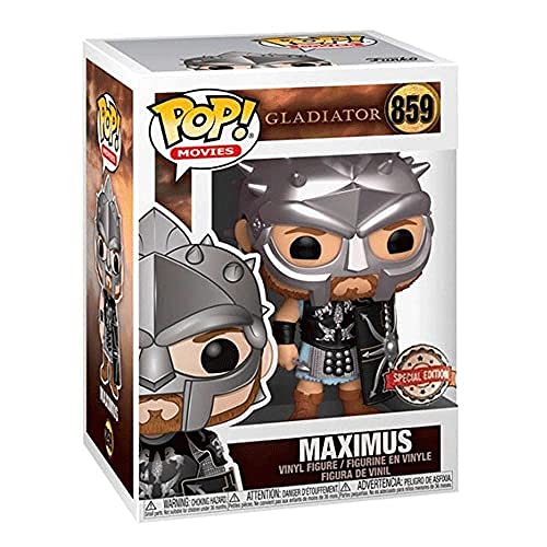Maximus Helmeted Limited Edition Pop Movies Gladiator Vinyl Figure