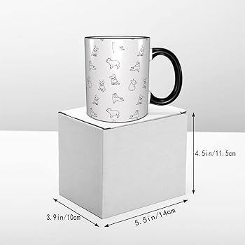 Amazon.co.jp: マグカップ 犬柄 コーヒーカップ 各種犬柄 多くの