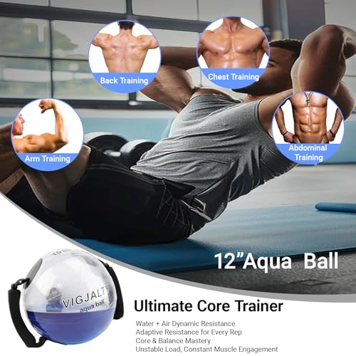 Conjunto de pelotas Aqua pequeña y grande para ejercicios miniatura 7