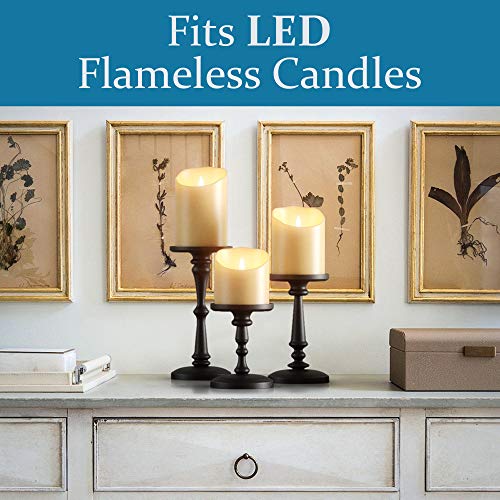 Matte-Black-Candle-Holders-Set-of-3-Metal-Candle-Holders-for-Pillar-Candles-3-Pillar-Candle-Holder-Centerpiece-Pillar-Candle-Holders-for-Table-Black-Candle-Holder-Set-Candle-Stands-Decorative Matte Black Candle Holders Set of 3 Metal Candle Holders for Pillar Candles 3 Pillar Candle Holder Centerpiece Pillar Candle Holders for Table Black Candle Holder Set Candle Stands Decorative