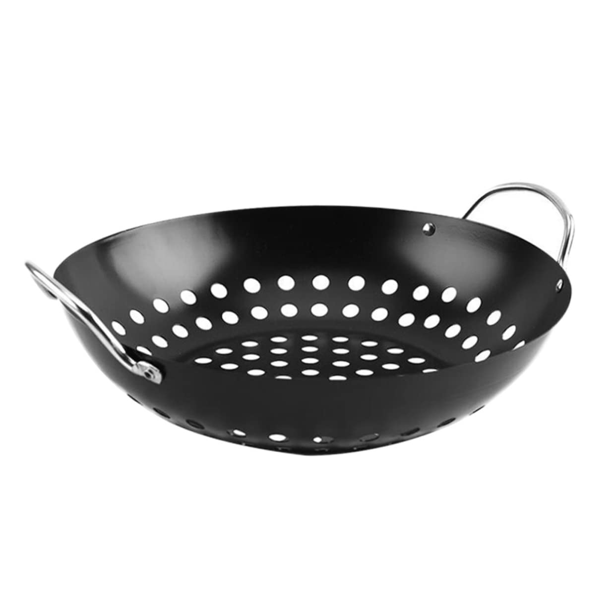 Kisangel Non-stick Barbecue Plate Bbq Griddle Pan Lightweight Compact Grill Chicken Wings Steak