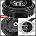 A-Premium Air Conditioner AC Compressor Clutch Kit Compatible with Mazda 3, 3 Sport, 2010 2011 2012 2013, 2.0L, With HS18 Compressor, With 5-Grooves Pulley, 120mm Pulley