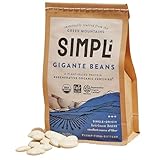 SIMPLi Regenerative Organic Certified Gigantes Beans, Dried White Beans, Buttery Flavor, High Fiber, USDA Organic, 12 oz