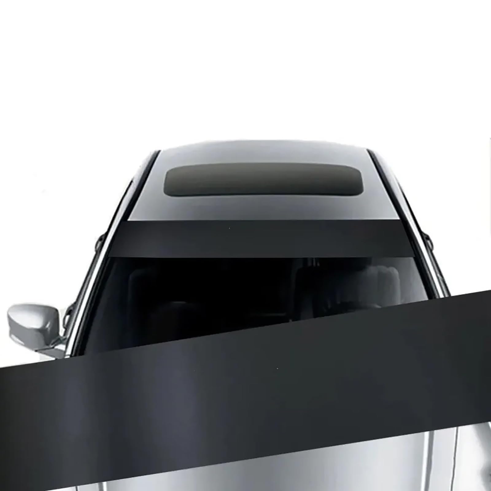 YCXEBLZWH Car Windscreen Sun Strip, for VW Caddy 2K IV III 2003-2019 Tint Film Anti-Glare Strips Auto Windscreen Shade Sticker Front Windshield Uv Shade Sticker,A