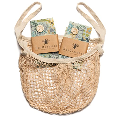 Reusable-Beeswax-Wraps-9-pack-Beeswax-Food-Wraps-Eco-Friendly-Plastic-Free-Zero-Waste-Food-Storage-Wrap-Vegetables-Herbs-Fruits-Cheeses-Sandwiches-and-Bread-Keeps-Food-Fresher-Longer