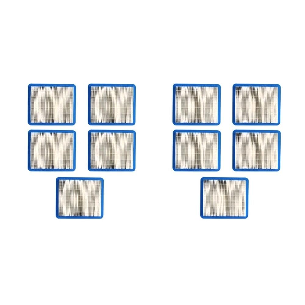 Cartucho de Filtro de Aire de Repuesto for cortacésped. Accesorios compatibles con cortacéspedes de Empuje 491588s y 399959.(10pcs)