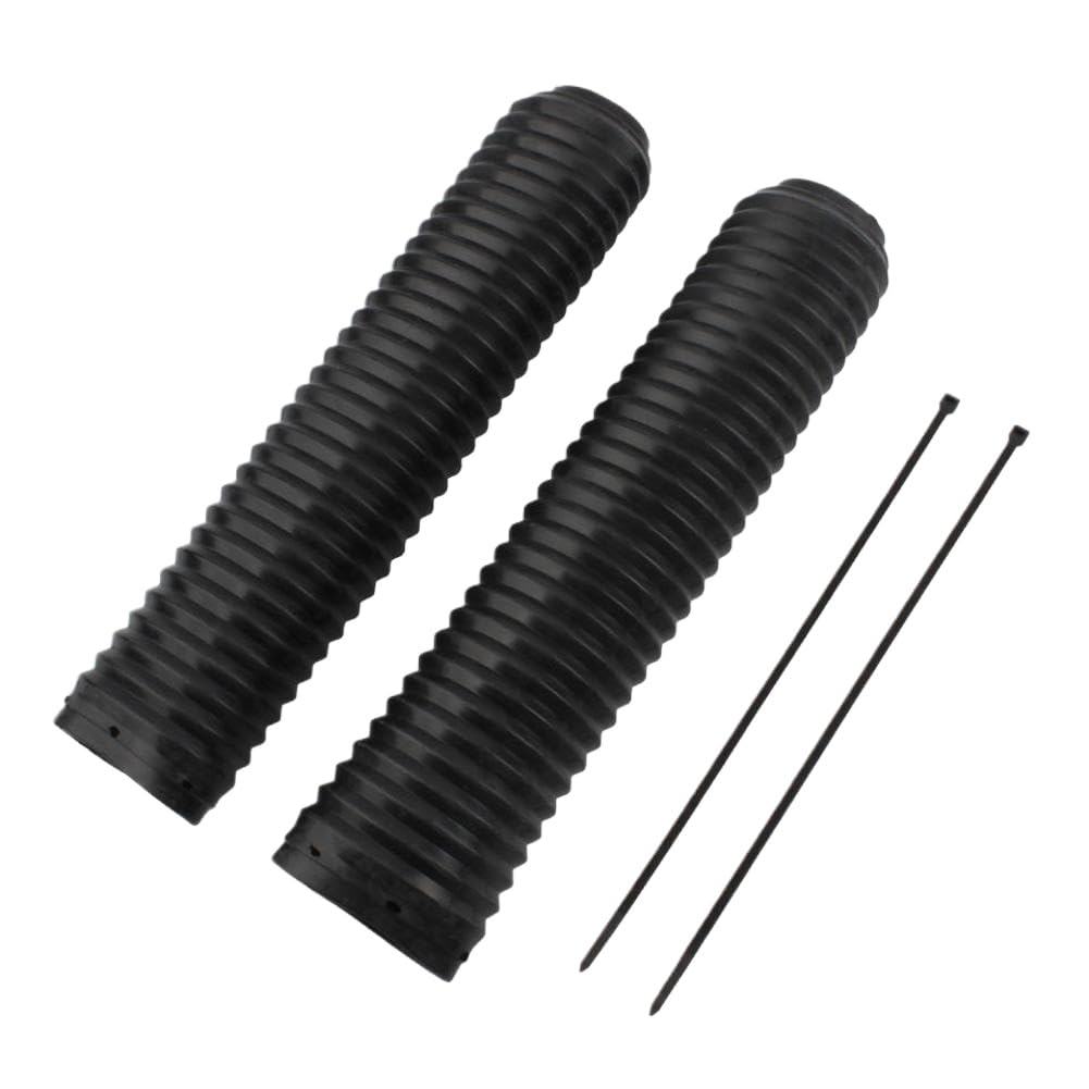 Couvercle De Garde De Fourche Noir Compatible avec Suzuki DRZ400 DRZ400E DRZ400S Et Kawasaki KLX400R