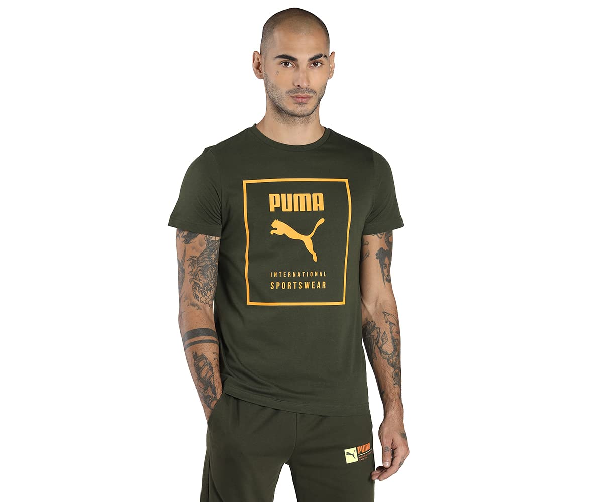 puma Men's Cotton Regular Fit T-Shirt-picture-28