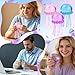 Jellyfish Squishy, Jellyfish Design Squeeze Stress Ball,Squeeze Toys for Anxiety and Stress Relief, Party, Gifts (Purple)